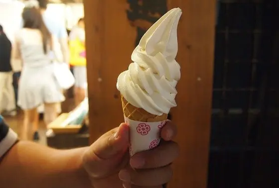 雪塩ソフトクリーム