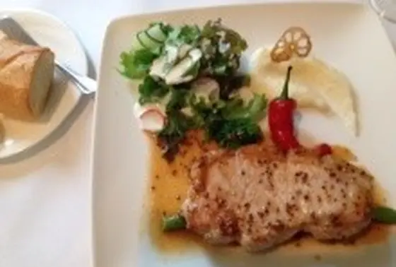 豚のソテーと鎌倉野菜