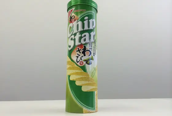 わさび味のチップスター