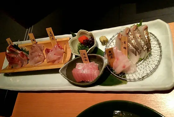 刺身盛り合わせ