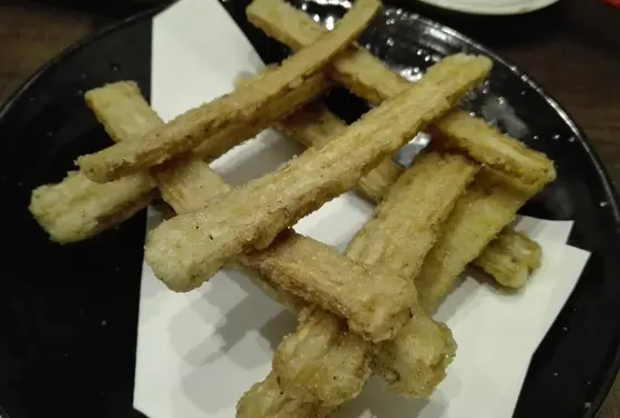 ごぼうの唐揚