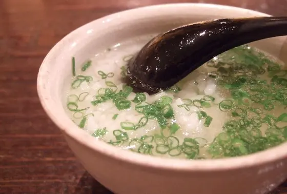 鳥スープご飯