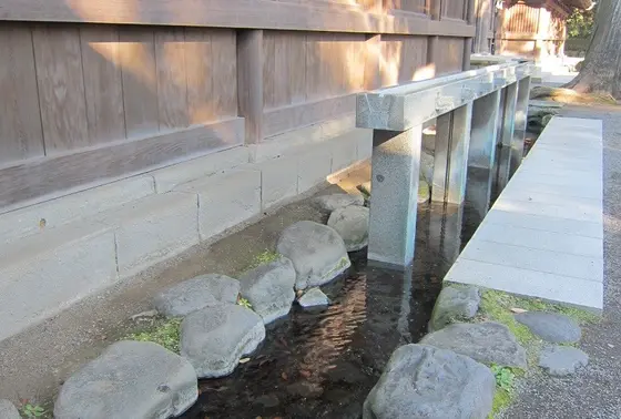 境内にも清流が