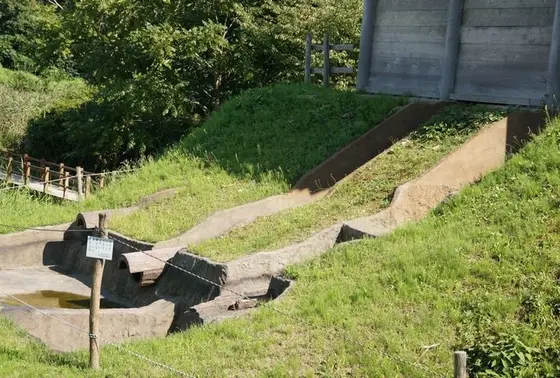 この溝の正体は・・・？