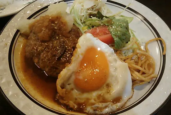 ハンバーグに絡めたい