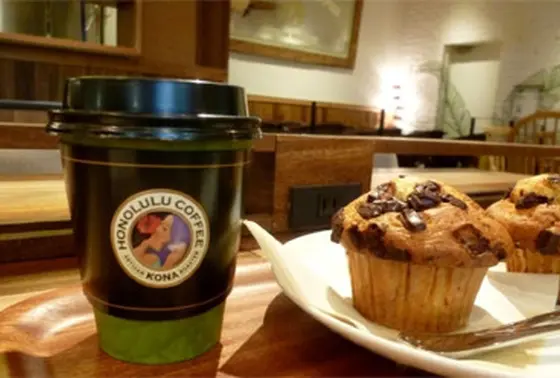 コーヒーとスコーン