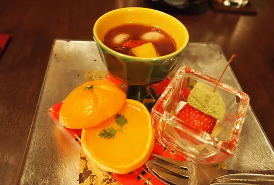 スイーツまで美味しく・・