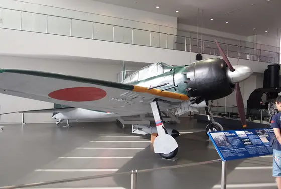 零戦などの展示
