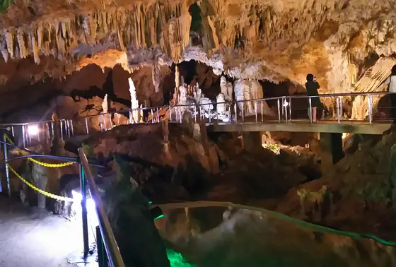 鍾乳洞の中も撮影可