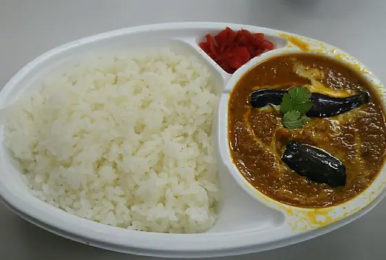 カレー弁当！