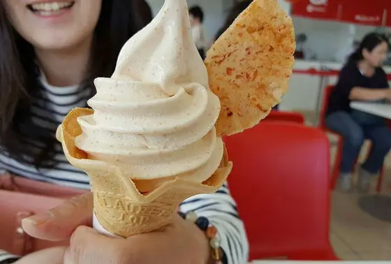 めんたいソフトクリーム