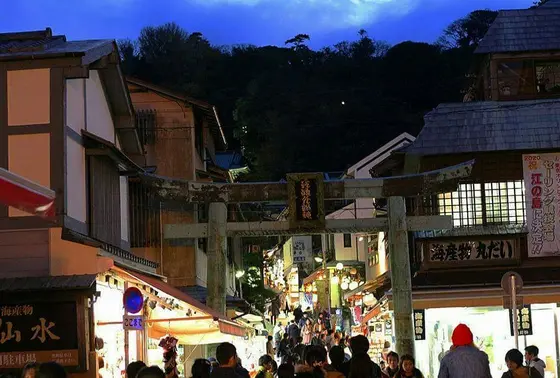 江ノ島の入り口