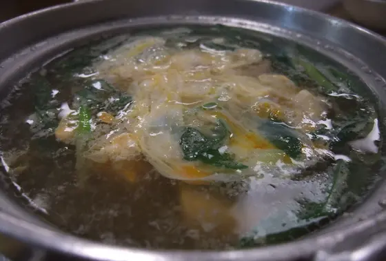 もうひとつの名物「かしわ鍋」