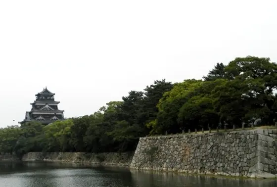 広島城遠景