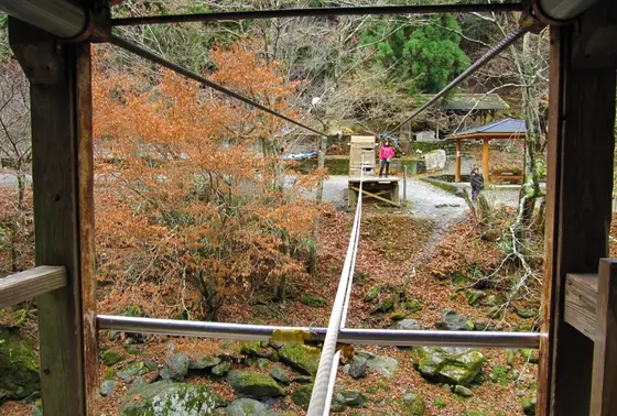 野猿からの景色