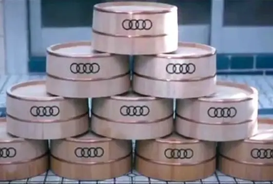 風呂桶もAUDI