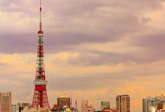 六本木ヒルズからの東京タワー