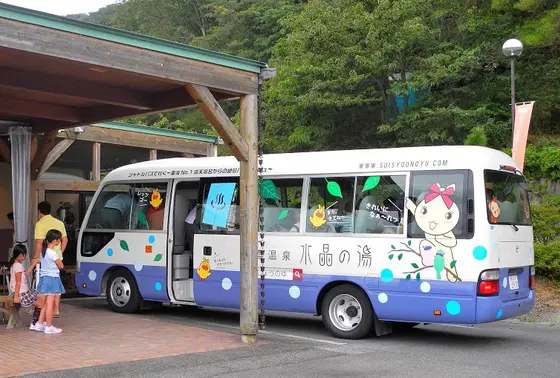 専用シャトルバス
