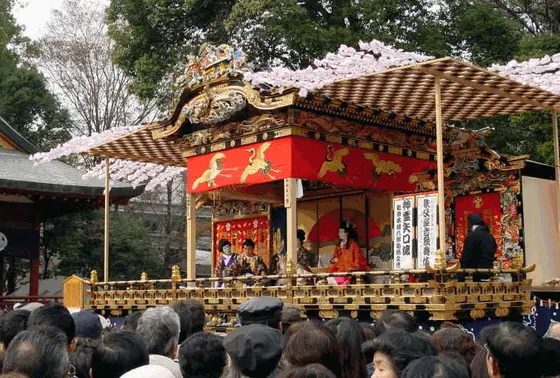 屋台芝居（歌舞伎）