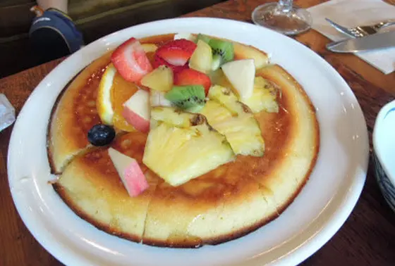 おっきなパンケーキ。