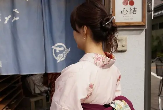 着物に着替えて東茶屋街へ