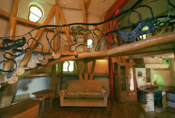 遊び心たっぷりのムーミン屋敷