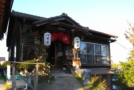 仮本堂時代の刈萱堂