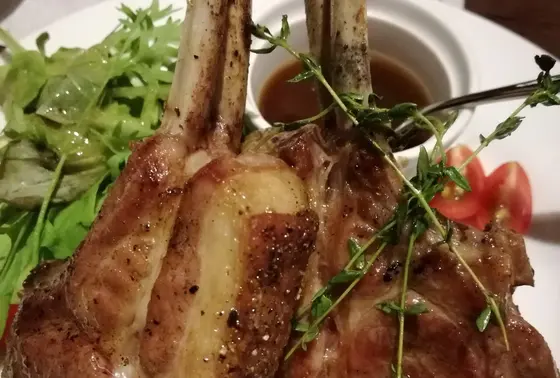 とどめのラムチョップ