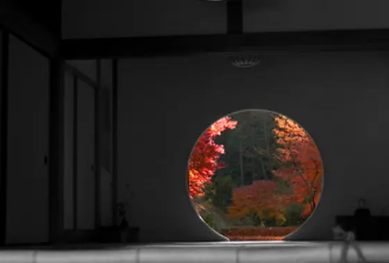 庵からの様子