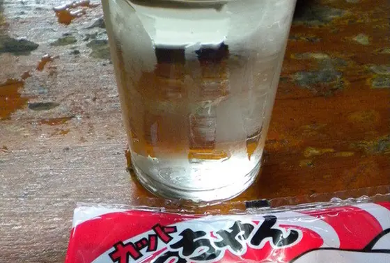 酒と一緒に