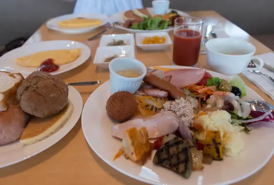 朝食ブッフェ
