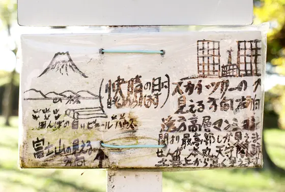 富士山とスカイツリーが見れる！