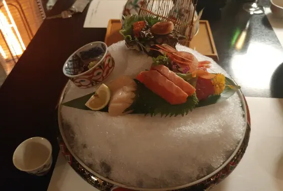 次はお刺身❗
