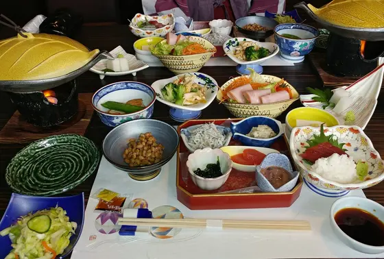 夕食美味しかったです。