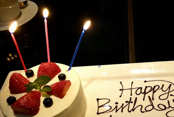 お誕生日プレート