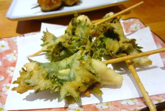 大葉揚げ