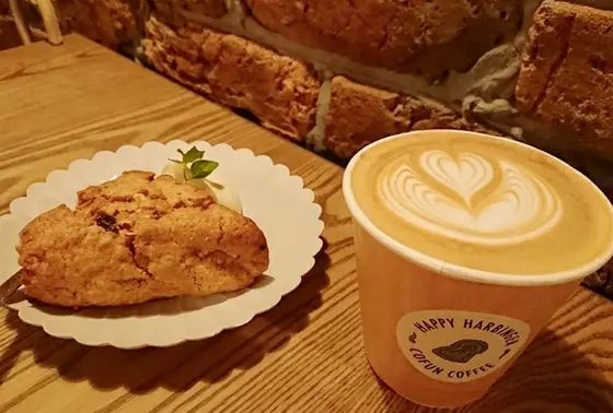 可愛いラテアート