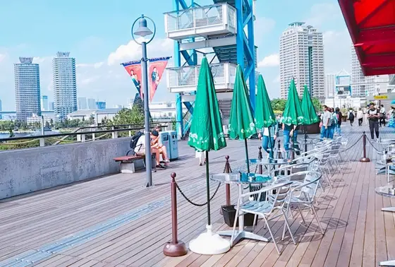 日差しが強くても安心◎