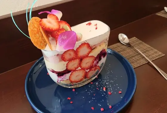 あまおうスペシャルパフェ