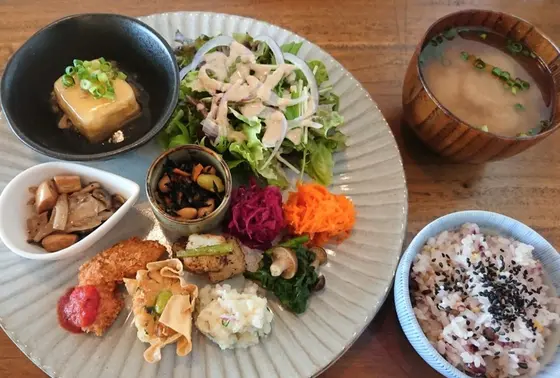 日替わりお野菜デリカのごはんプレート