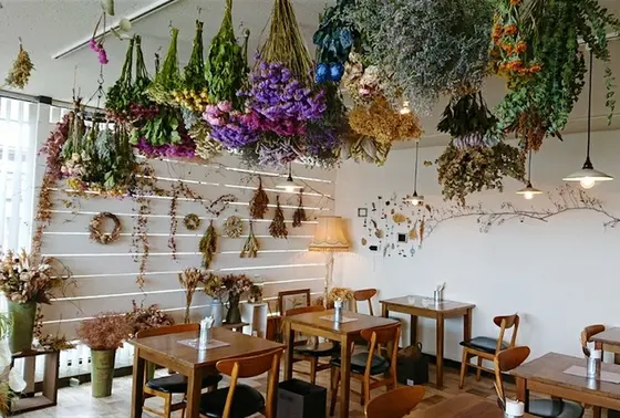 店内どこを切り取っても可愛い