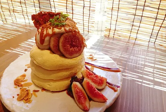 イチジクパンケーキ