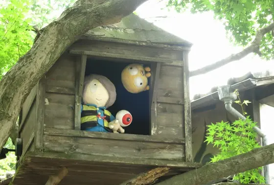 鬼太郎のモニュメント