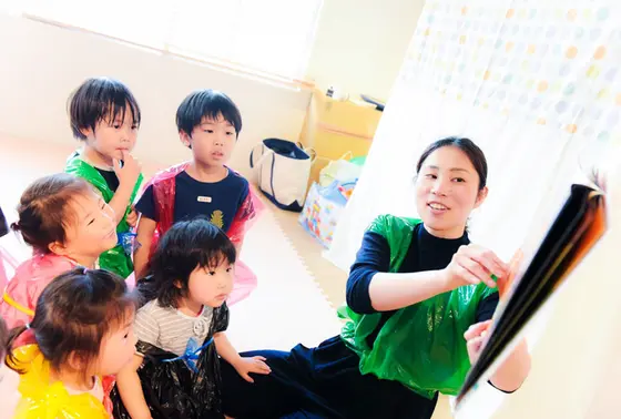 保育士資格を持つスタッフ