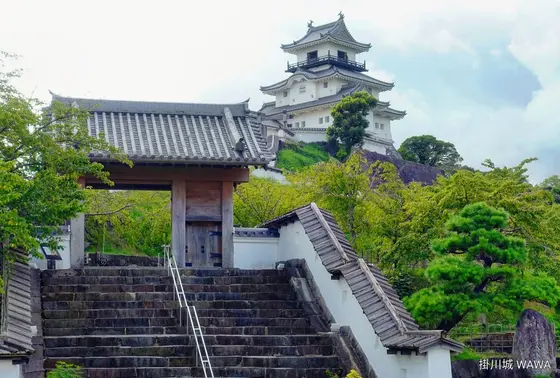 掛川城　掛川宿