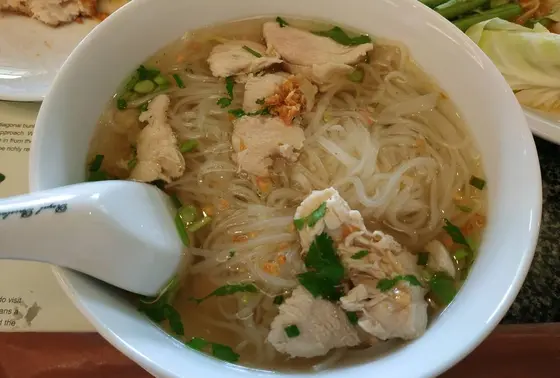 ゴルフ場でのランチ