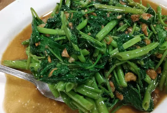 空芯菜の炒め物