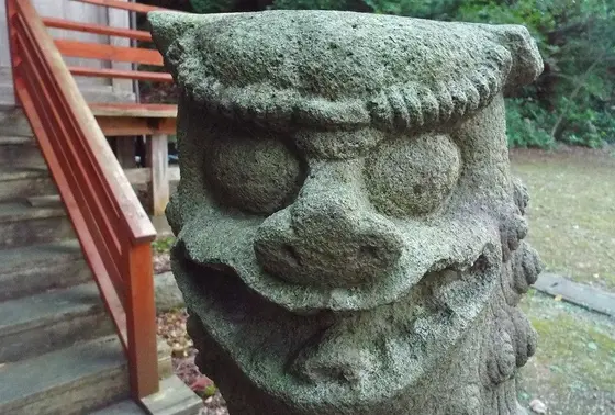 正面から