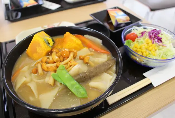 郷土料理「みみほうとう」