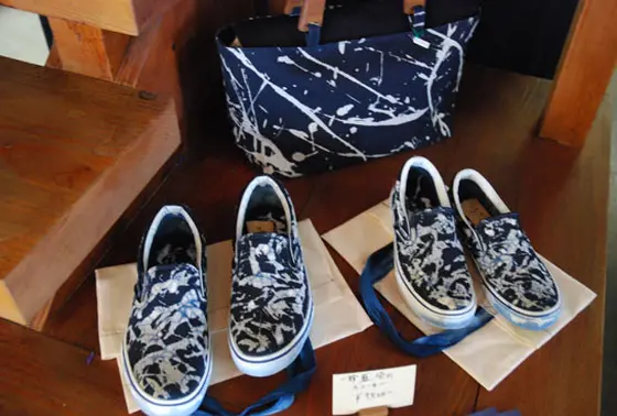 新しい藍染作品